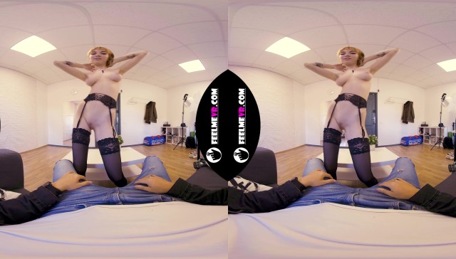 VR180 Lilly Mays Does A Lapdance With Her Big Boobs VR Porn Video VRPorn