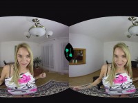 Angel Piaff - Cute Czech Blonde Loves to Tease You Czechvr vr porn video vrporn.com virtual reality
