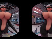 Horned Walking Front - Animated Sexy Babe for VR Fapsphere CGIGirl VR porn video vrporn.com