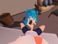 VR MMD Miku Porn NightOfWasuremono Hentaigirl vr porn video vrporn.com virtual reality