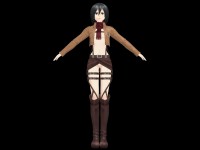 Model - Mikasa (J&J Edit) Lewd FRAGGY Hentaigirl vr porn game vrporn.com virtual reality