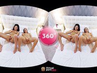 Two Pussies Are Better Than One VirtualPorn360 vr porn video vrporn.com virtual reality