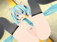 Vocaloid - Hatsune Miku Rough Sex Lewd FRAGGY Hentaigirl vr porn video vrporn.com virtual reality