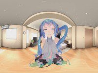 Hatsune Miku in 360 Video HotVR HentaiGirl vr porn video vrporn.com virtual reality
