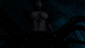 Along Came A Spider DarkDreams CGI Girl vr porn video vrporn.com virtual reality