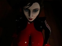 elizabeth looks pretty damn good in latex darkdreams vr porn video vrporn.com virtual reality