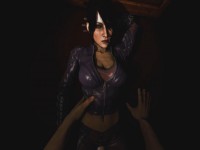 Morrigan Is Wearing Full Leather Just For You DarkDreams cgigirl vr porn video vrporn.com virtualreality