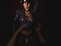 Morrigan Is Wearing Full Leather Just For You DarkDreams cgigirl vr porn video vrporn.com virtualreality