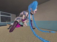 Jinx masturbating hard league of legends porn Vicesfm cgi girl vr porn video vrporn.com virtual reality