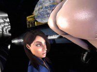 Mass Effect - Commander on deck DesireSFM cgi girl vr porn video vrporn.com virtual reality
