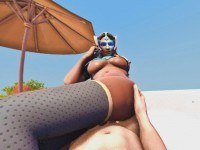 Symmetra By The Sea DarkDreams Symmetra vr porn video vrporn.com virtual reality