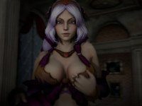 Aphrodite's Midnight Snack CGI Girl DarkDreams vr porn video vrporn.com virtual reality