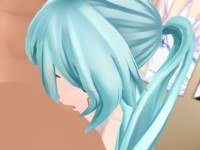 Vocaloid - Hastune Miku Handjob & BJ CGI Girl Lewd FRAGGY vr porn video vrporn.com virtual reality