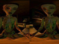 Mass Effect Jack Subject Zero cowgirl CGI Girl FantasySFM vr porn video vrporn.com virtual reality