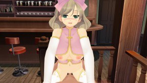Senran Kagura - Haruka Cowgirl & Creampie CGI Girl Lewd FRAGGY vr porn video vrporn.com virtual reality
