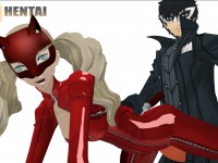 Persona 5 Panther getting it from behind in 360° CGI Girl HotVR vr porn video vrporn.com virtual reality