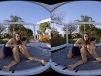 Hole In One WANKZVR Jenna Sativa Lexi Belle porn star name vr porn video vrporn.com virtual reality