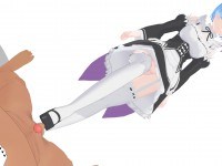 Re:Zero Rem hot footjob in 360 CGI Girl HotVR vr porn video vrporn.com virtual reality