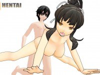 Asuka Doggy in Public CGI Girl HotVR vr porn video vrporn.com virtual reality