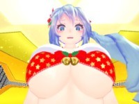 Christmas time! No...? Hatsune Miku Ride CGI Girl HotVR vr porn video vrporn.com virtual reality