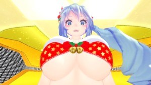 Christmas time! No...? Hatsune Miku Ride CGI Girl HotVR vr porn video vrporn.com virtual reality