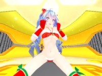 Christmas time! No...? Hatsune Miku Ride CGI Girl HotVR vr porn video vrporn.com virtual reality