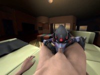 Widowmaker blowjob CGI Girl ViceSFM vr porn video vrporn.com virtual reality