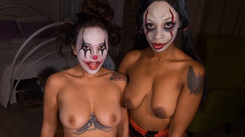 Claudia Bavel, Lola Marie in Threesome FFM:Damsel in Distress