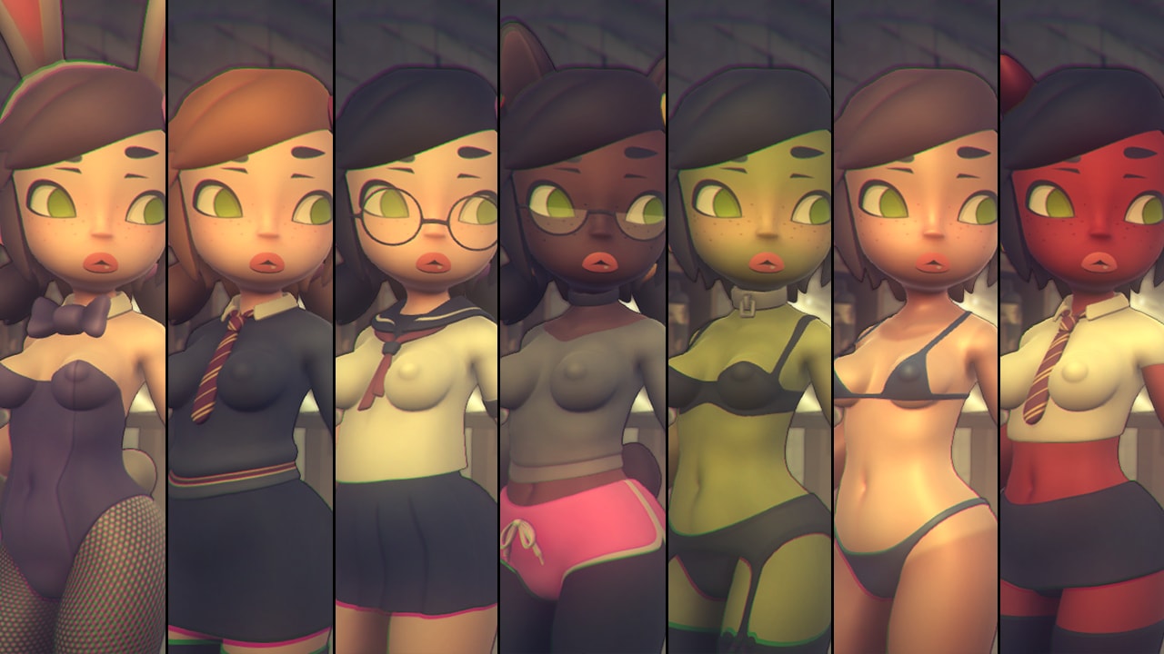 Poke Abby VR - Full Game Release! VR Porn game