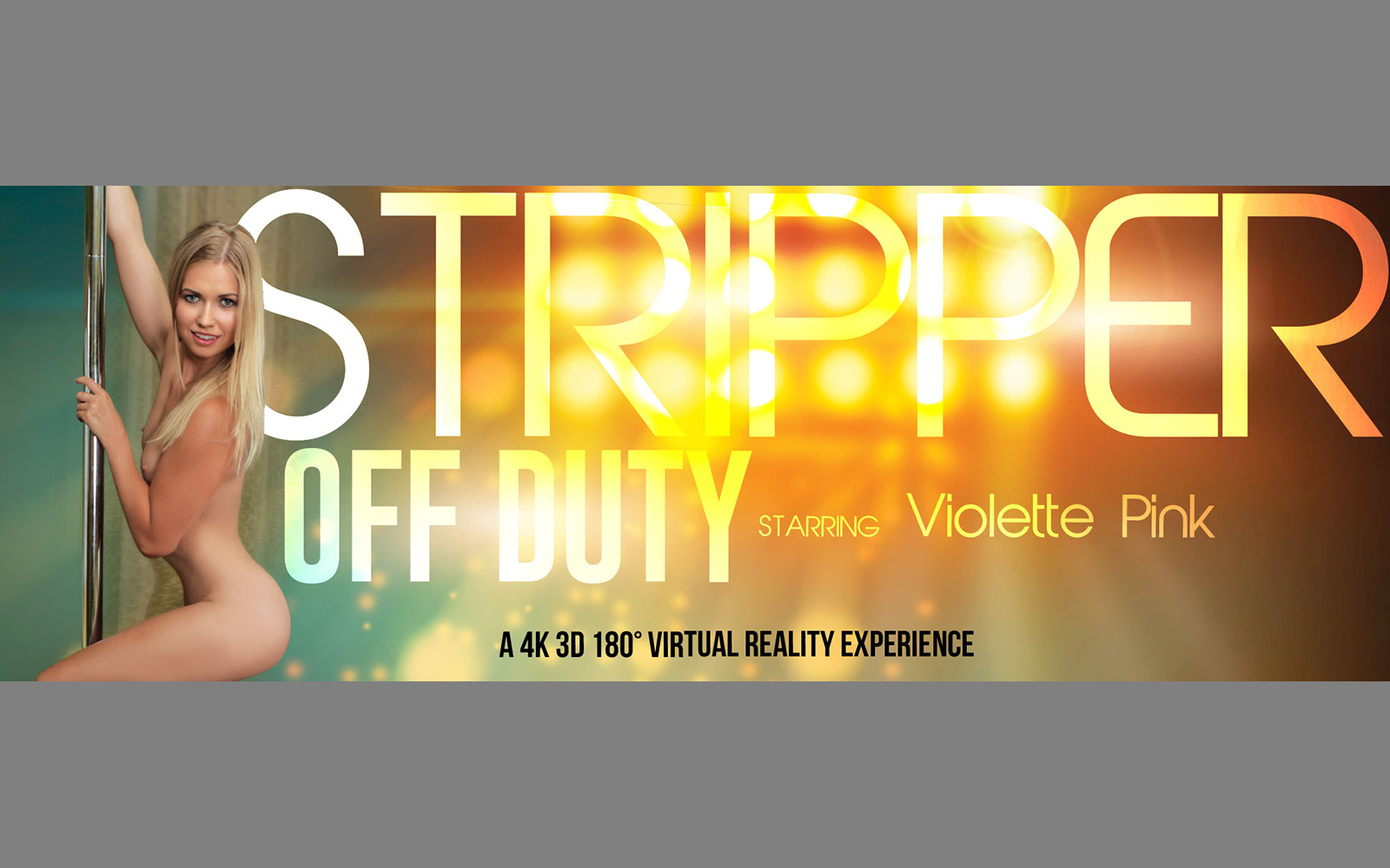 Stripper of Duty - European VR Striptease and Masturbation