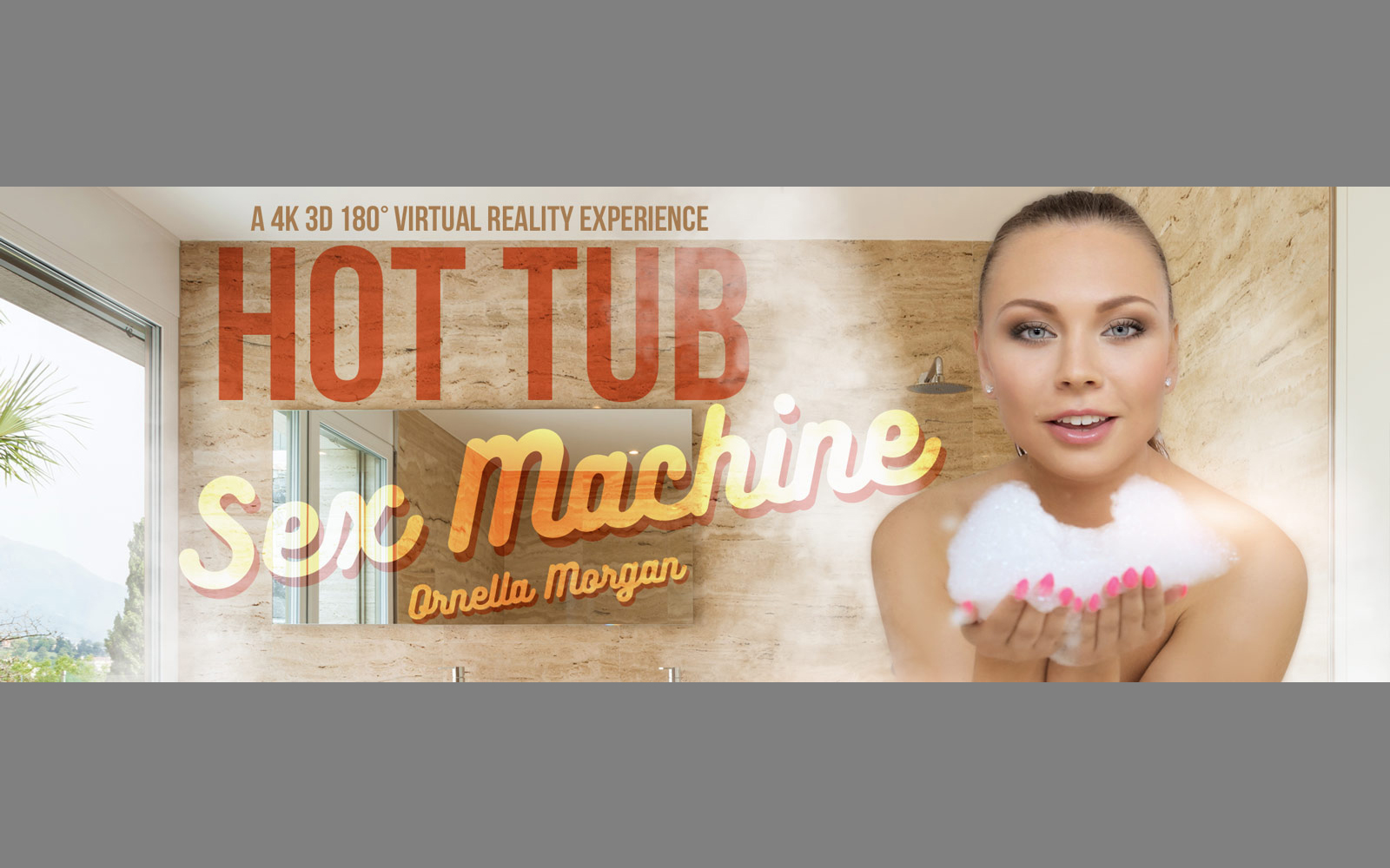 Hot Tub Sex Machine - Drilling Sexy Czech Brunette
