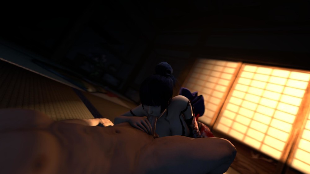 Dead or Alive - Nyotengu Samples the Rookies (A XXX Parody) Slideshow