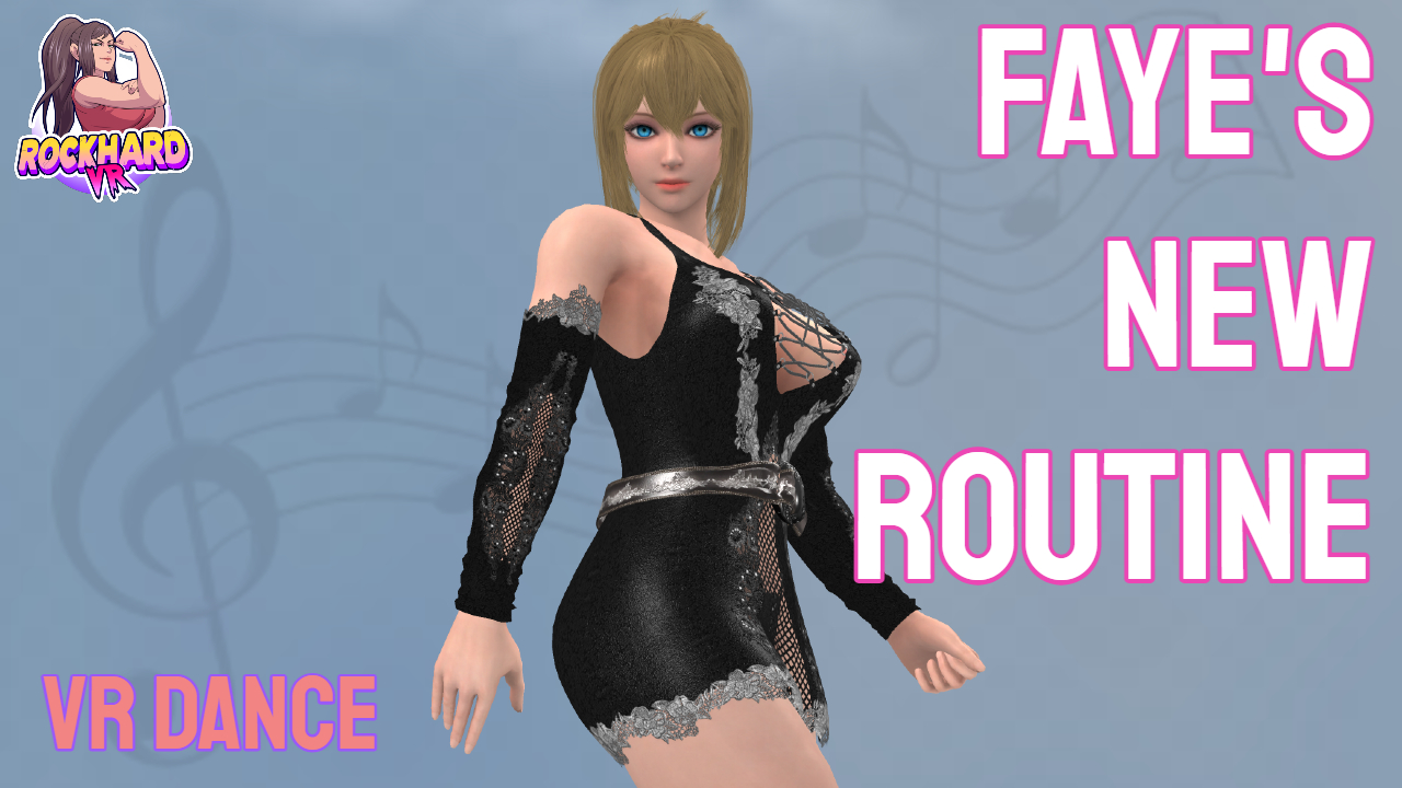 Faye's New Routine VR Porn game