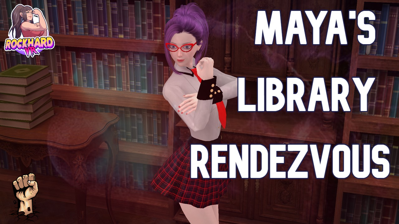 Maya's Library Rendezvous VR Porn game