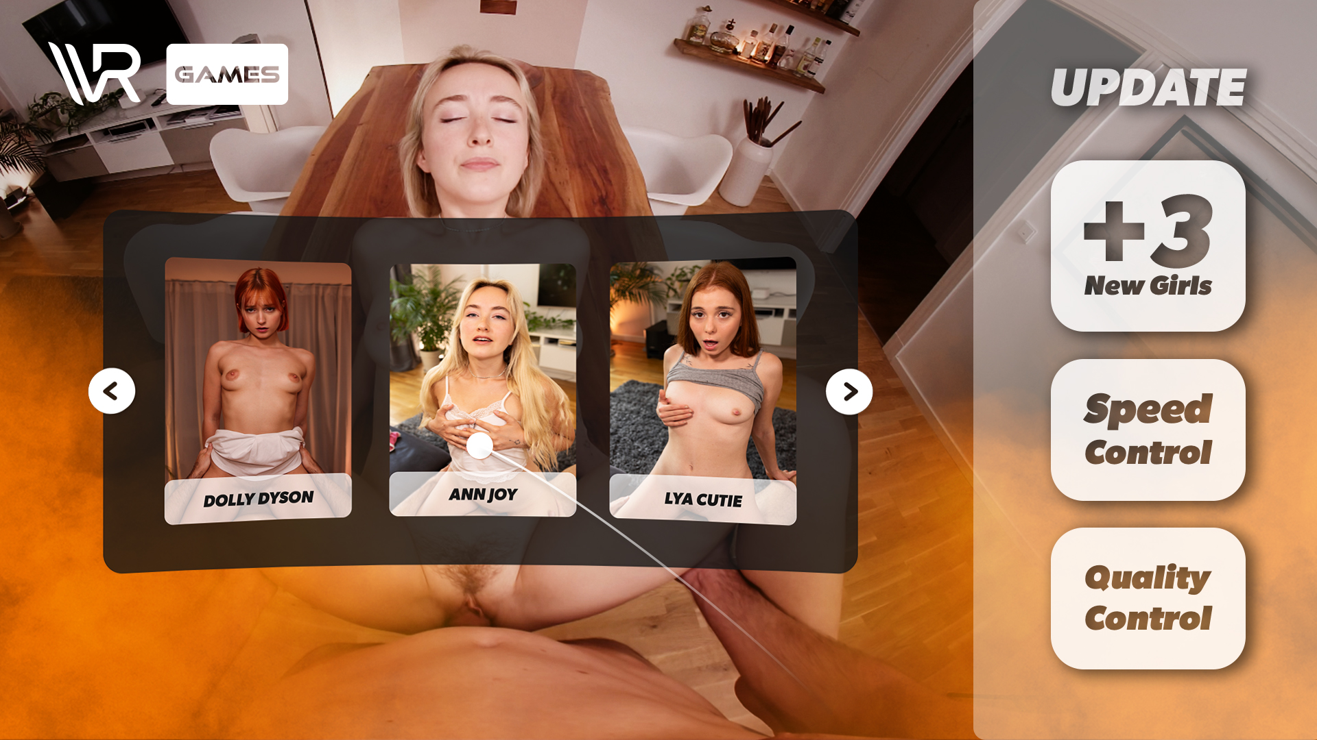Interactive VR Porn - Choose your favorite girl! VR Porn game