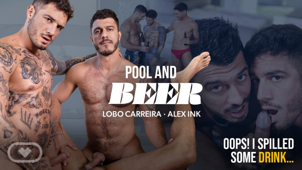 [Gay] Pool and Beer Slideshow