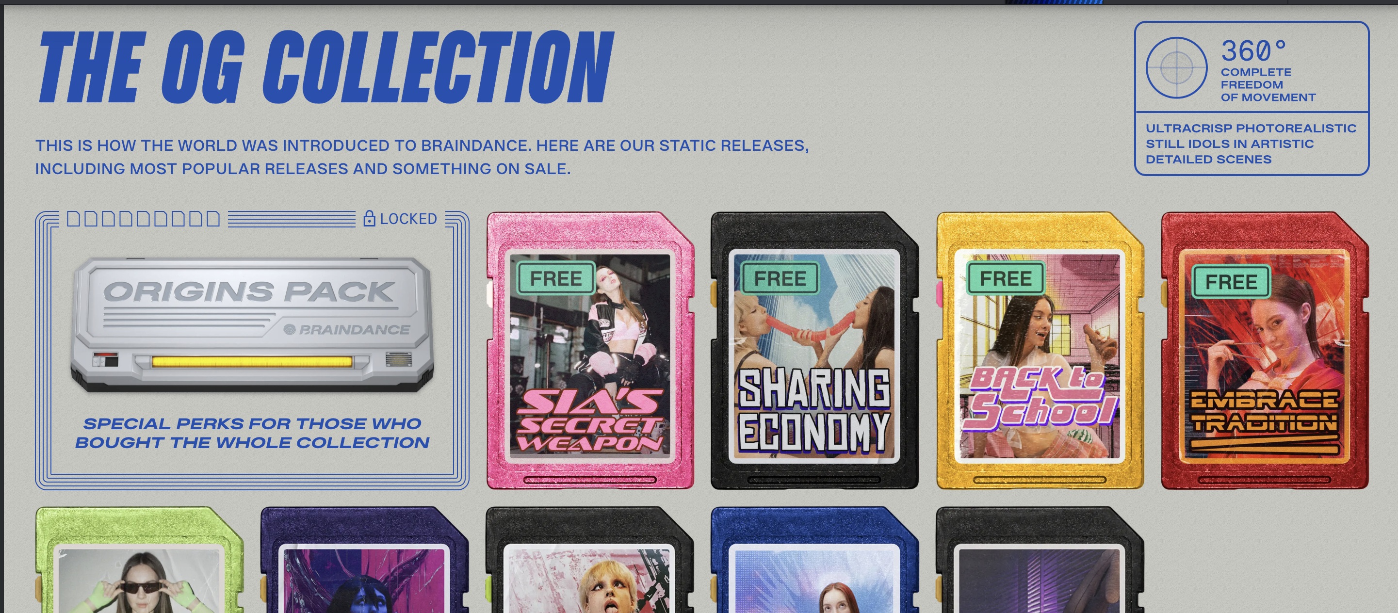 [PC VR] Braindance - Spatial VR Porn BRAINDANCE vr porn game