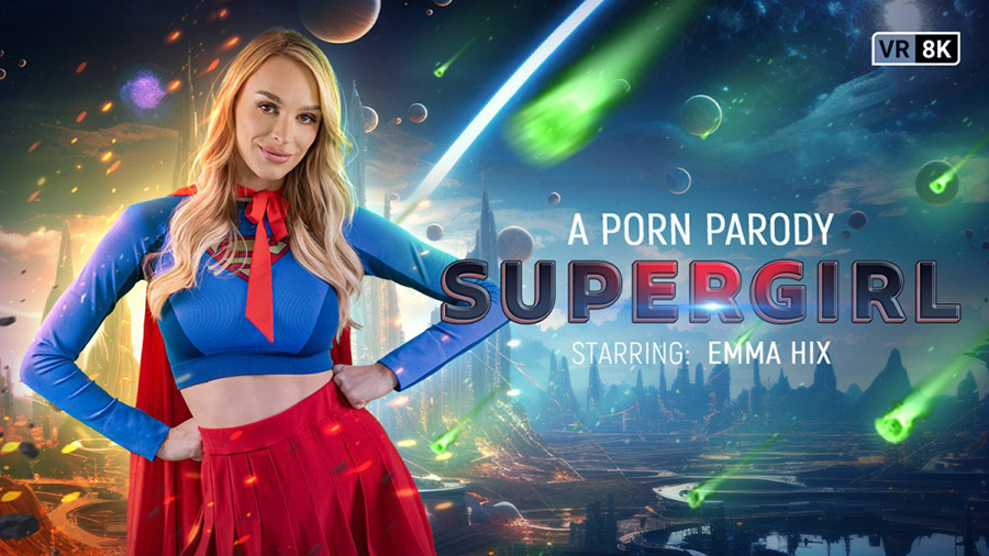 Supergirl (A Porn Parody) by VRConk starring Emma Hix